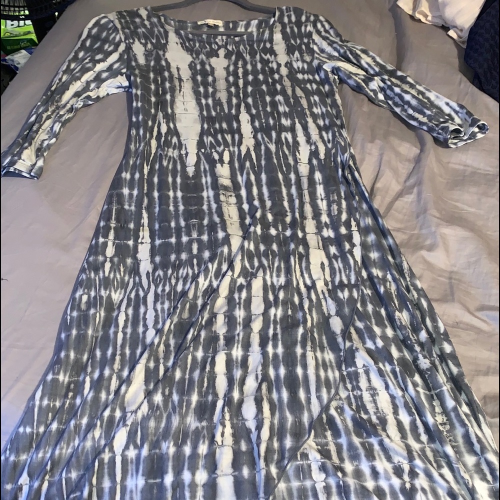 Zen Knits Midi Tye-Dye Dress